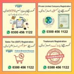 Registration of Company from SECP, NTN Registration, Tax consultancy, Trade Mark Registration, Membership ICCI - Islamabad Chamber of Commerce & Industry