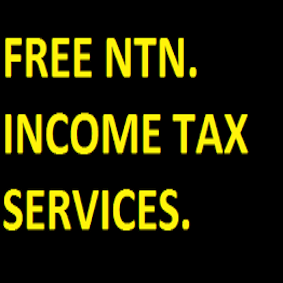 Free Ntn : Income Tax Return services in Pakistan