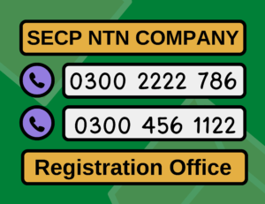 Business Registration Office, SECP NTN FBR IPO TradeMark Office in Bahawalpur