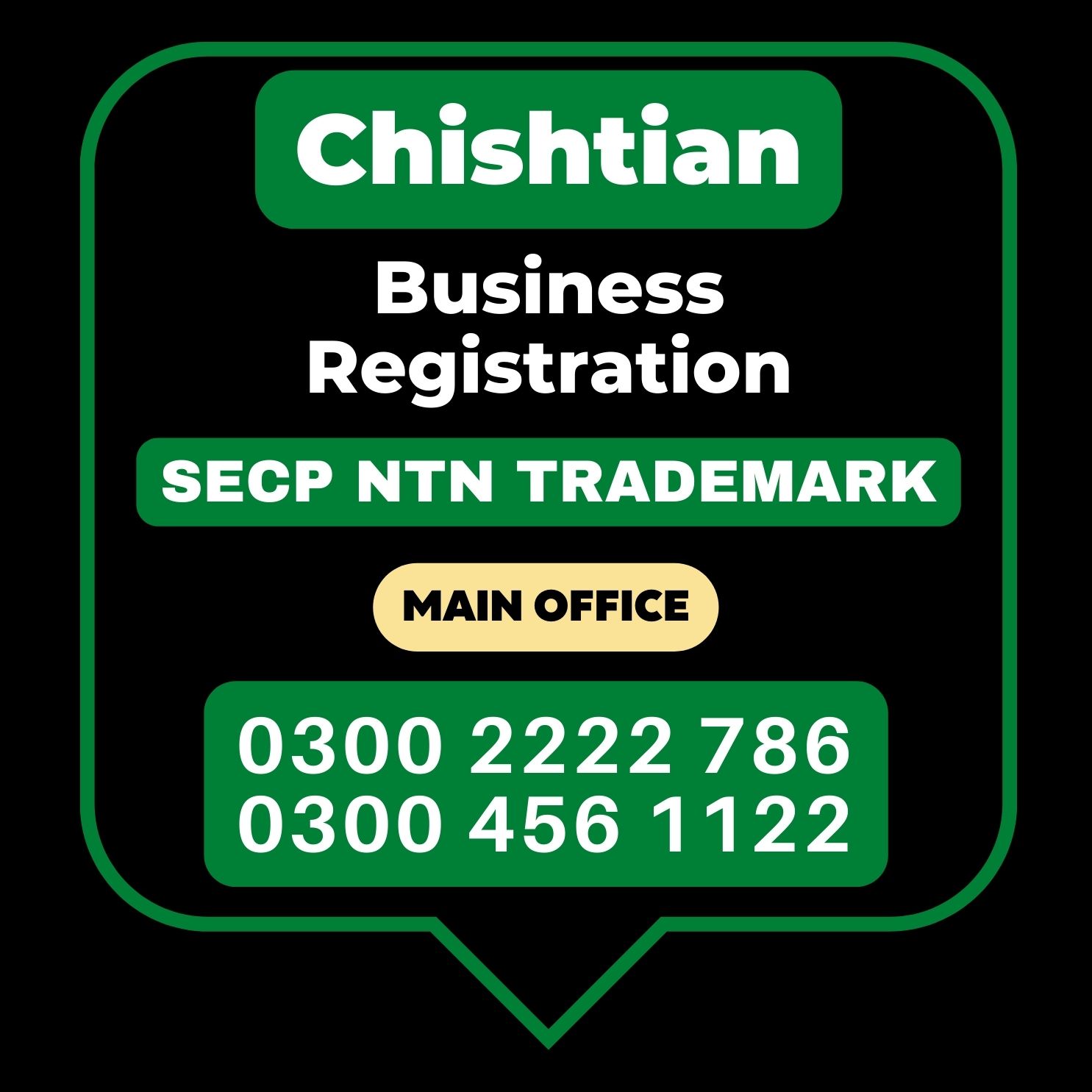 Business Registration, Tax Advisor, Pak Advisor, Company Registration, Chinese and Foreigners, Form, Filling, NTN Registration, PSEB, GST/STRN Sales Tax Registration, PSW Pakistan Single Window Registration, Chamber, FBR, SECP, TradeMark Registration, Import Export Registration Licence in Chishtian City Pakistan.