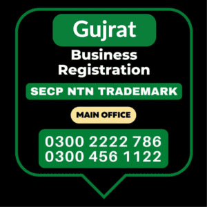Business Registration, Tax Advisor, Pak Advisor, Company Registration, Chinese and Foreigners, Form, Filling, NTN Registration, PSEB, GST/STRN Sales Tax Registration, PSW Pakistan Single Window Registration, Chamber, FBR, SECP, TradeMark Registration, Import Export Registration Licence in Gujrat Pakistan.