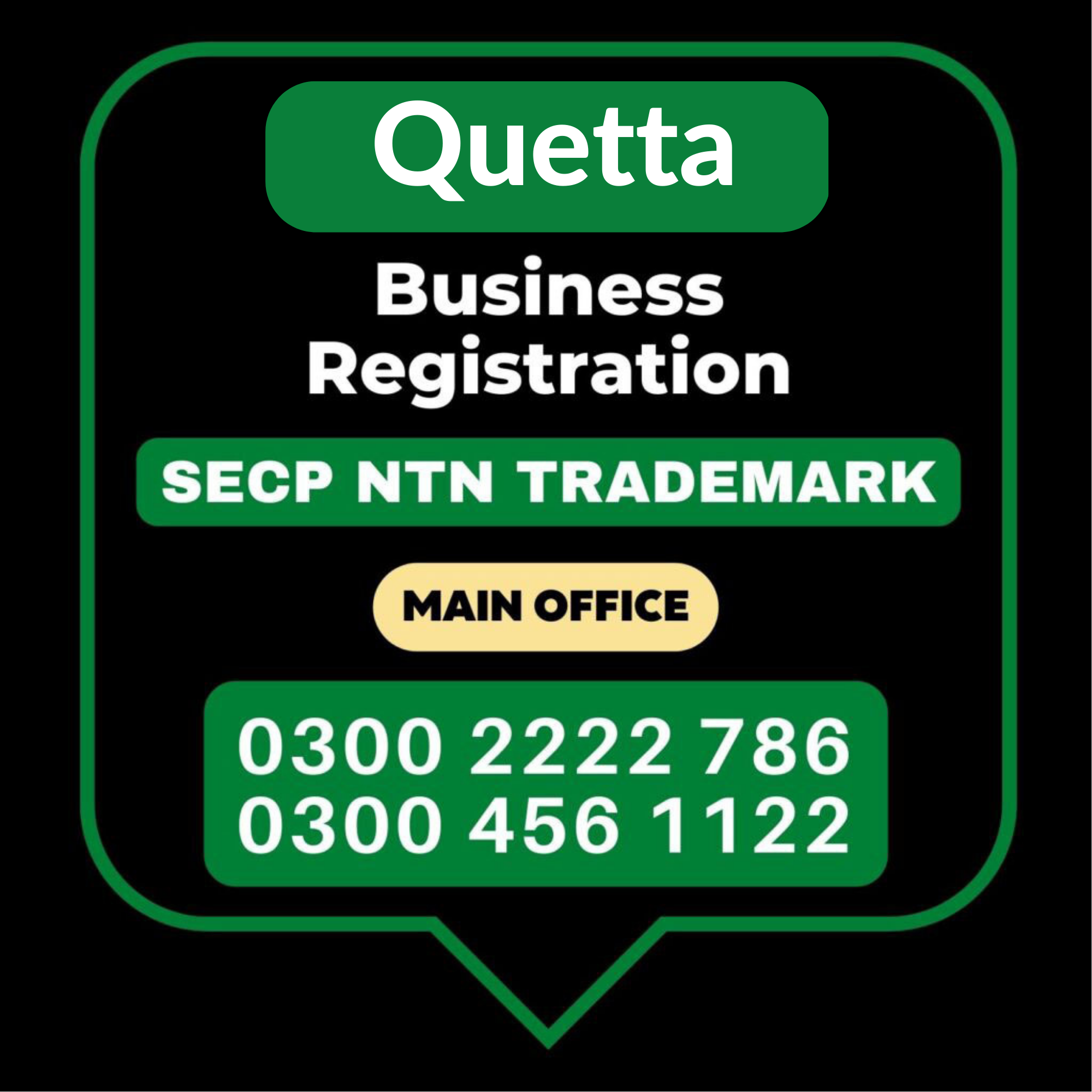 Quetta Business Registration Office Quetta